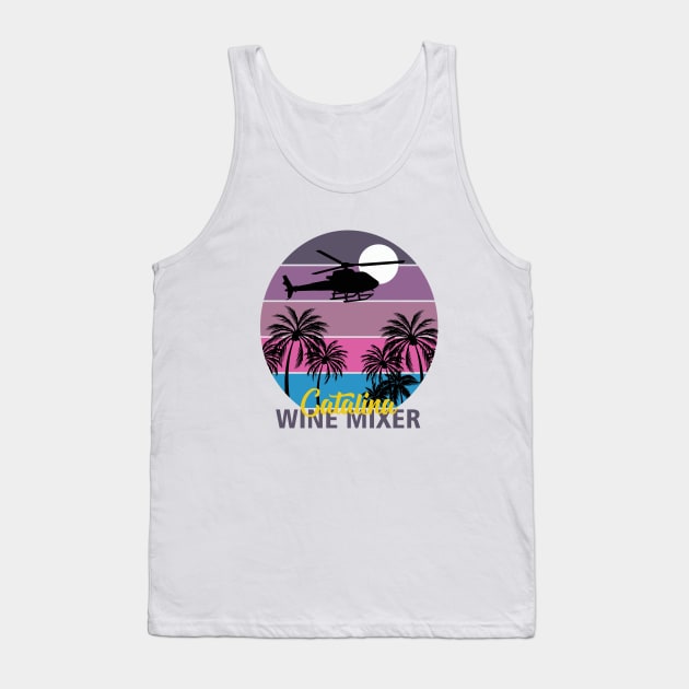 Catalina Wine Mixer Tank Top by Geminiguys